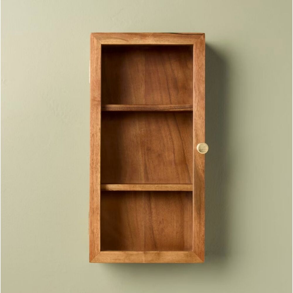 Hearth & Hand with Magnolia - Wall Mounted Wood Display Box NEW